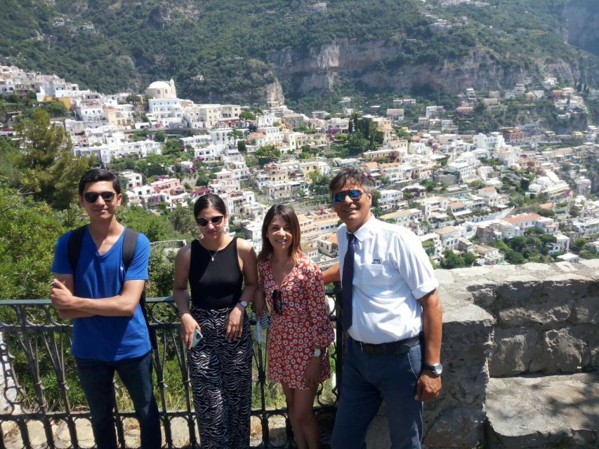 From Naples: Sorrento and Amalfi Coast Shared Day Trip - Positano: steep lanes, tiled domes, and a short climb
