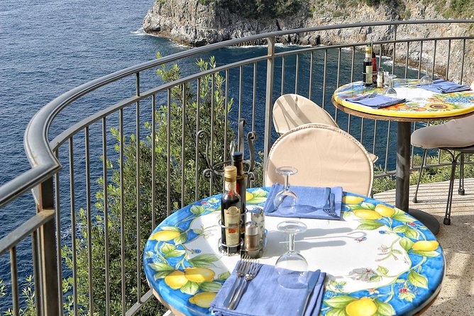 From Naples: Sorrento, Positano & Amalfi Coast – Small Group Tour - Lunch, terraces, and the choice to pay extra