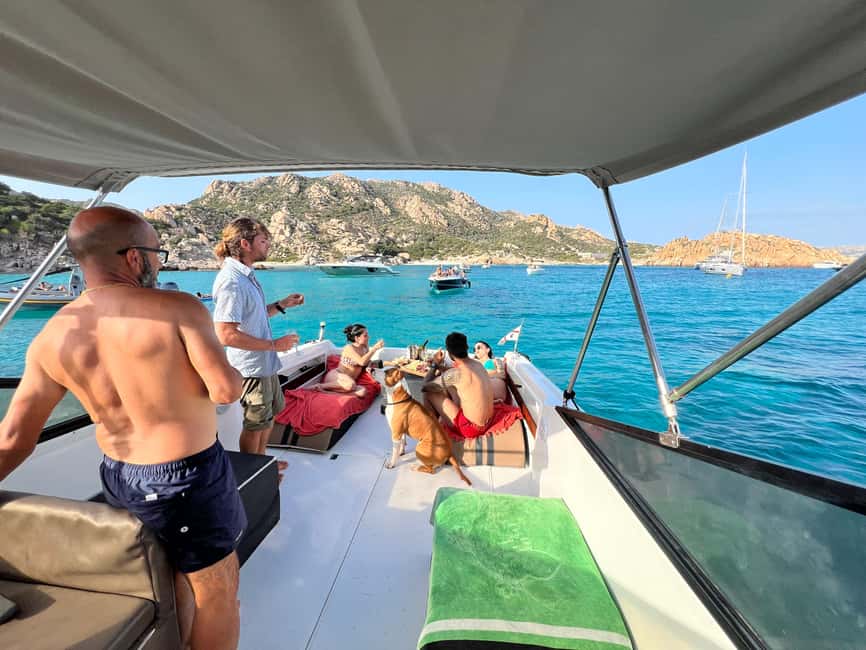 From Palau/La Maddalena: All inclusive Yacht Tour - Santa Maria for another swim and some sun