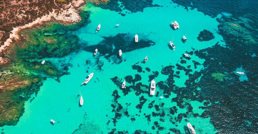 From Palau: La Maddalena Archipelago Boat Tour with Pasta - Budelli combines lunch with a famous photo stop