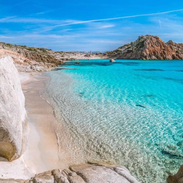 From Palau: La Maddalena Archipelago Boat Tour with Pasta - Spargi and Cala Corsara bring the most dramatic scenery