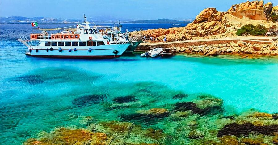 From Palau: La Maddalena Archipelago Day Tour by Boat - Spargi and Cala Corsara, the day’s first swim