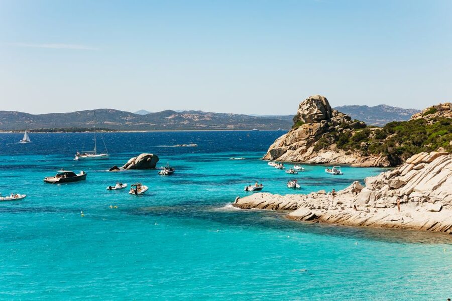 From Palau: La Maddalena Islands Full-Day Trip by Boat - The two different final stops