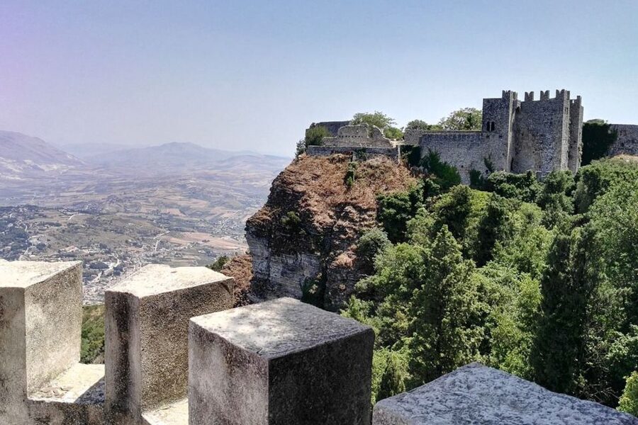 From Palermo: Erice, Salt Pans, and Segesta Day Trip - Transport, group size, and the road to Erice