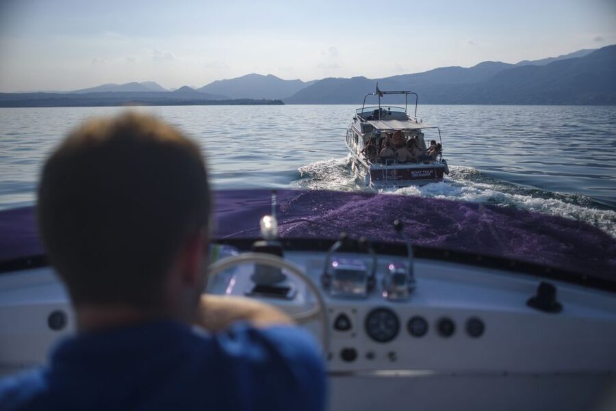 From Peschiera: Garda East Coast Cruise to Sirmione - Passing Jamaica Beach and the Grottoes of Catullus