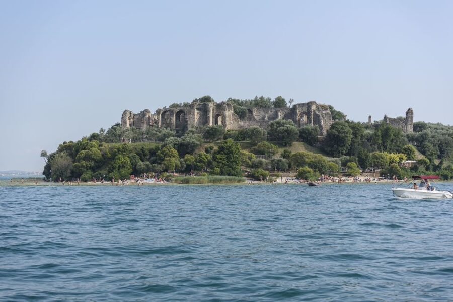 From Peschiera: Garda East Coast Cruise to Sirmione - The route to Sirmione takes about an hour