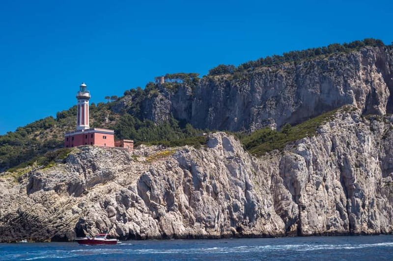 From Pompeii/Castellammare/Vico Equense: Capri Day Cruise - Capri from the water, then on foot