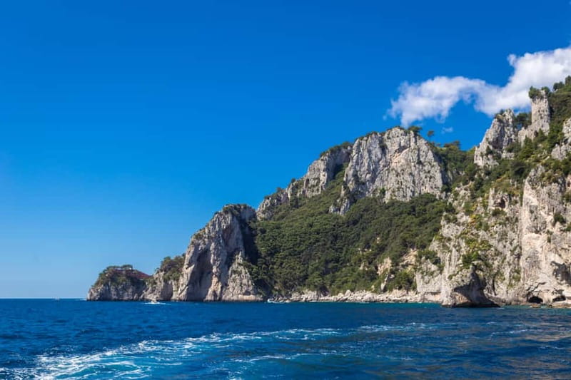 From Pompeii/Castellammare/Vico Equense: Capri Day Cruise - The return journey and limoncello stop