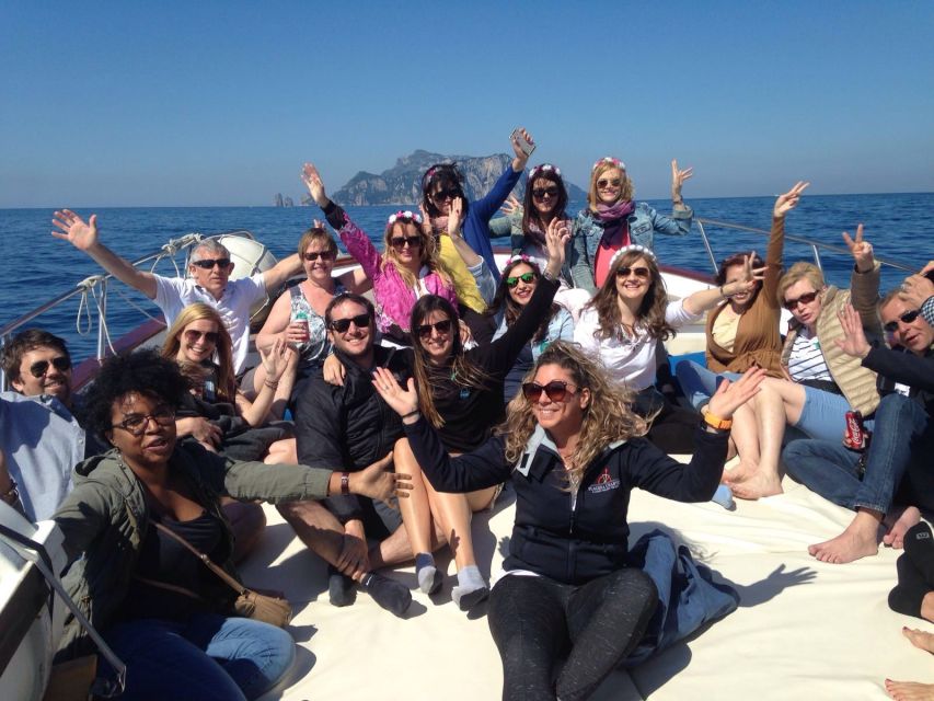 From Positano, Praiano, or Amalfi: Capri Full-Day Boat Tour - Capri’s White Grotto and Natural Arch
