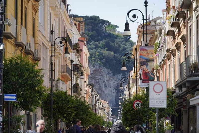 From Rome: Sorrento & Pompeii Day Trip with Guide or Ticket - Two hours in Sorrento