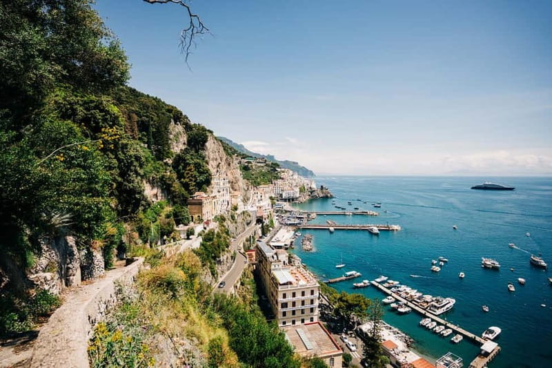 From Rome: Sorrento, Positano & Amalfi Coast Day Trip - The first coastal ferry and the view from the water