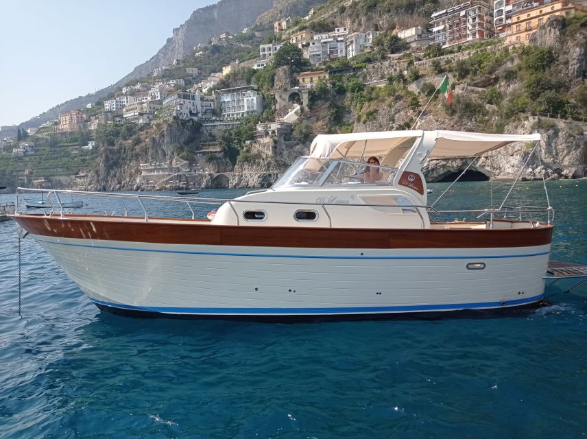 From Salerno: Sightseeing Day Cruise to Amalfi Coast - Swimming stops in clear coastal water
