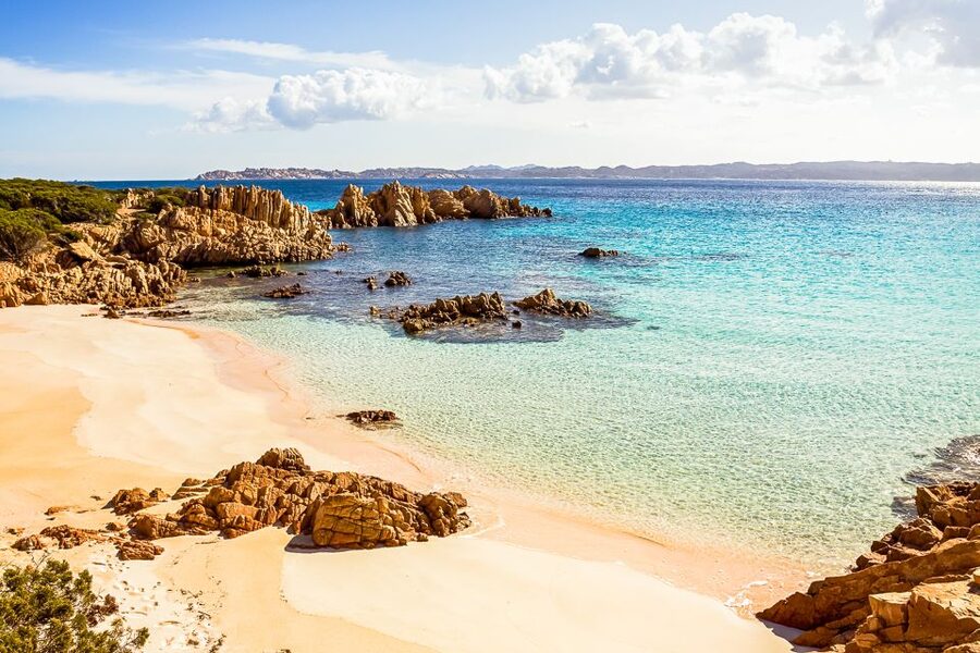 From Sardinia: La Maddalena Archipelago Full-Day Boat Tour - Santa Maria gives you a proper beach break