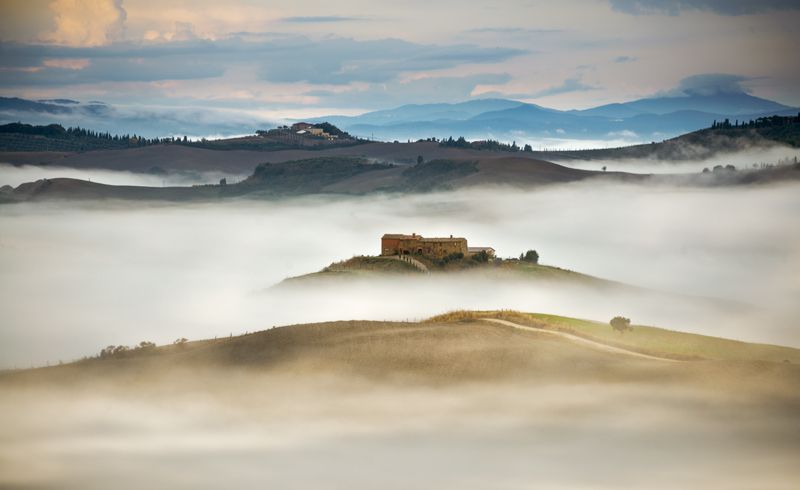 From Siena: Pienza and Montepulciano Small-Group Tour - The road through the Crete Senesi