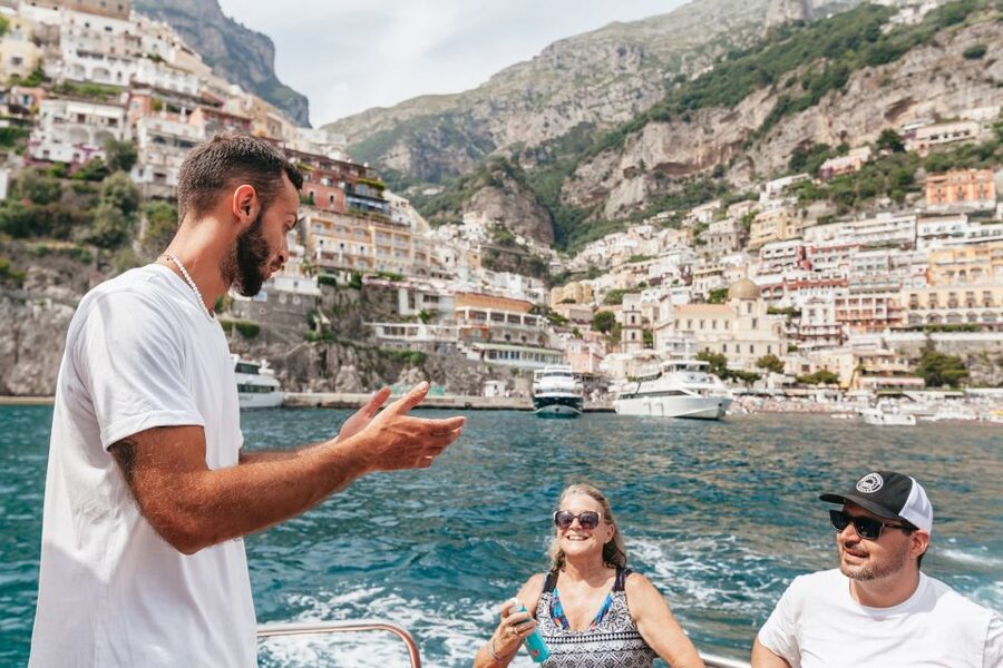 From Sorrento: Amalfi and Positano Full-Day Trip by Boat - Positano: postcard views and a short walking window