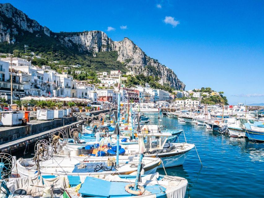 From Sorrento: Capri, Anacapri, & Blue Grotto Full-Day Trip - The express ferry gives you Capri’s best introduction