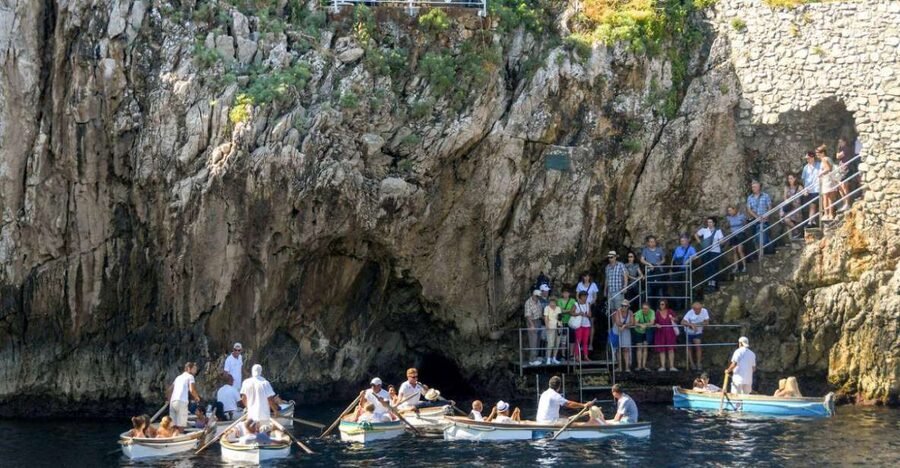 From Sorrento: Capri, Anacapri, & Blue Grotto Full-Day Trip - The Blue Grotto is spectacular, but never guaranteed