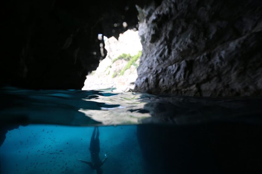 From Sorrento: Capri and Blue Grotto Boat Tour - Capri’s grottoes and the Blue Grotto wait