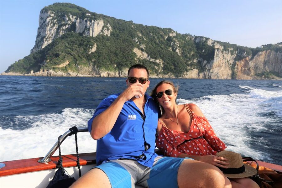 From Sorrento: Capri and Blue Grotto Boat Tour - Swimming near the Green Grotto and quiet bays