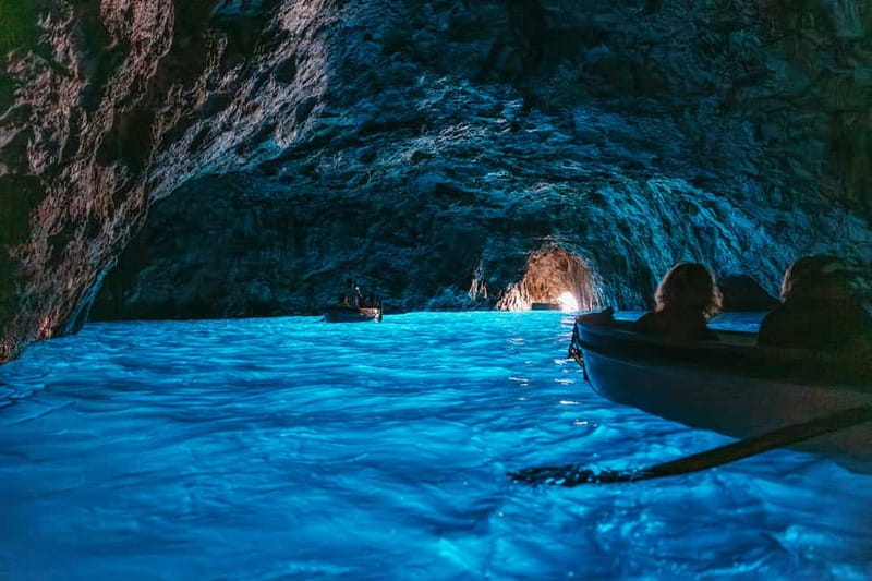 From Sorrento: Capri Boat Tour with Blue Grotto Visit - The Sorrento coast and Marina Grande