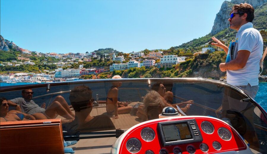 From Sorrento: Capri Island Boat Day Trip With Transfer - Swimming from the boat, weather permitting
