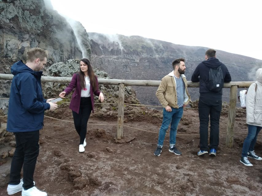 From Sorrento: Day Tour to Pompeii Ruins and Mount Vesuvius - Climbing Mount Vesuvius to the crater