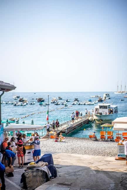 From Sorrento/Nerano: Amalfi and Positano Boat Tour - The cruise toward Positano and Praiano