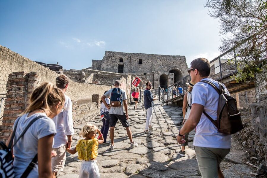 From Sorrento: Pompeii Half-Day Skip-the-Line Tour - The Roman city beneath Mount Vesuvius