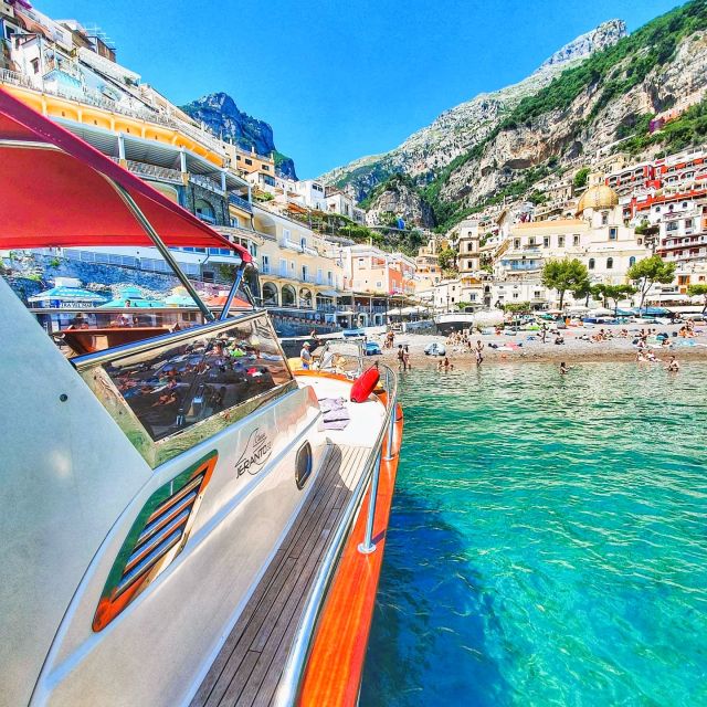 From Sorrento: Positano and Amalfi Boat Trip with Transfer - Punta Campanella and the first views from the water