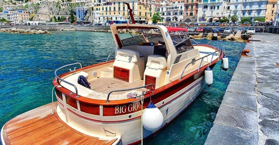 From Sorrento: Positano and Amalfi Boat Trip with Transfer - Amalfi: 90 minutes for the cathedral and lanes