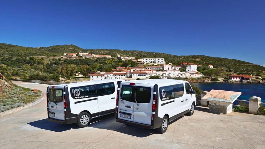 From Stintino: Asinara minivan tour - Rough roads and the island’s prison past
