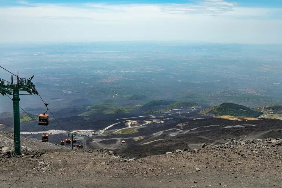 From Taormina Area: Mount Etna tour - What the views are really like