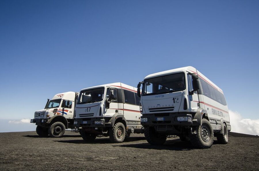 From Taormina: Etna Upper Craters Day Tour - The 4x4 jeep and authorized upper zones
