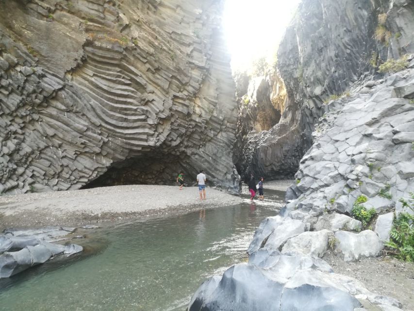 From Taormina: Full-Day Etna, Wine & Alcantara Canyons Tour - How much value do you get for $116.68?