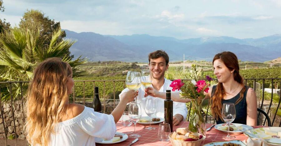 From Taormina: Mount Etna Food and Wine Tasting Tour - The ride from Taormina and the villages along the way