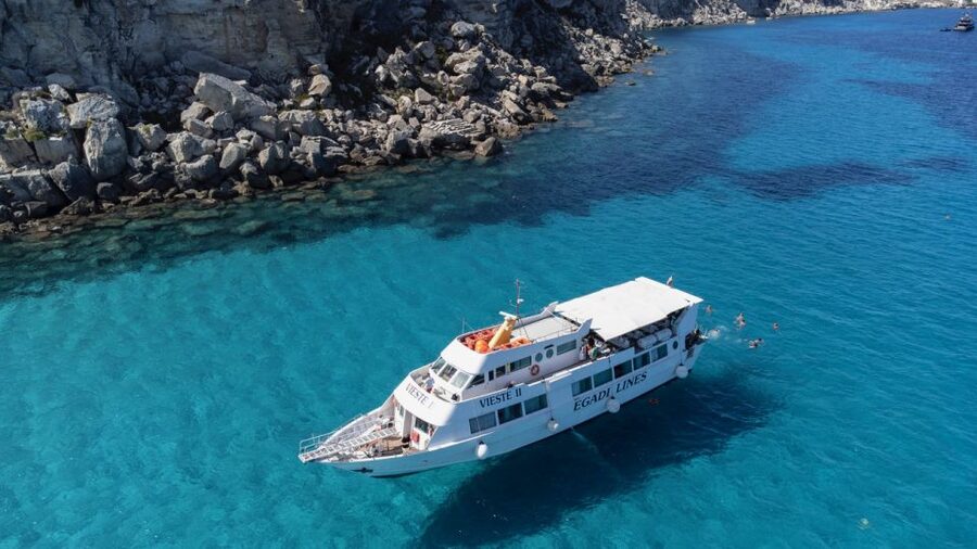 From Trapani: Day Cruise to Favignana & Levanzo with Lunch - The coast turns into the main attraction