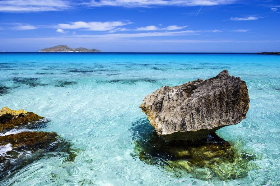 From Trapani: Favignana and Levanzo Mini Cruise with Lunch - The Favignana coast: caves, quarries, and clear water