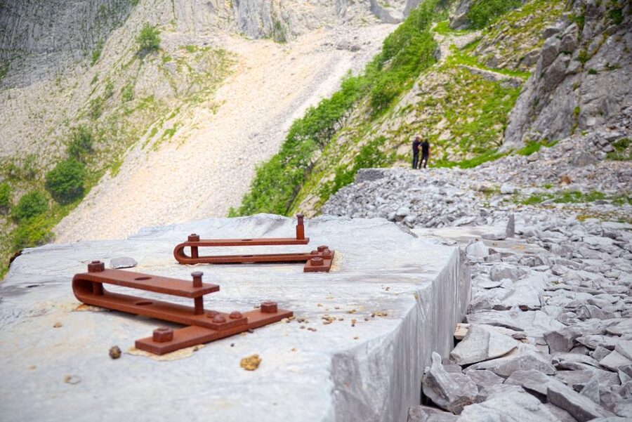 From Tuscany Carrara: Marble Quarries Tour by Jeep - Inside an underground marble quarry