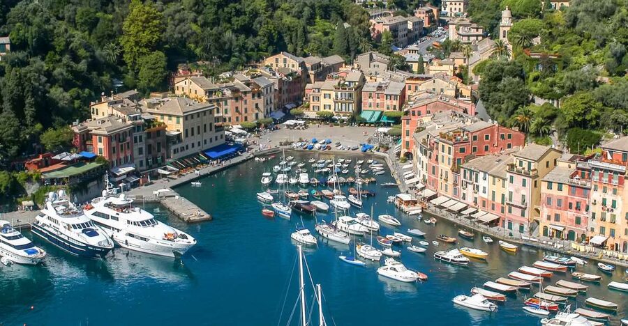 Genoa: Full-Day Tour to Camogli, San Fruttuoso & Portofino - San Fruttuoso: abbey, swimming, and very little space