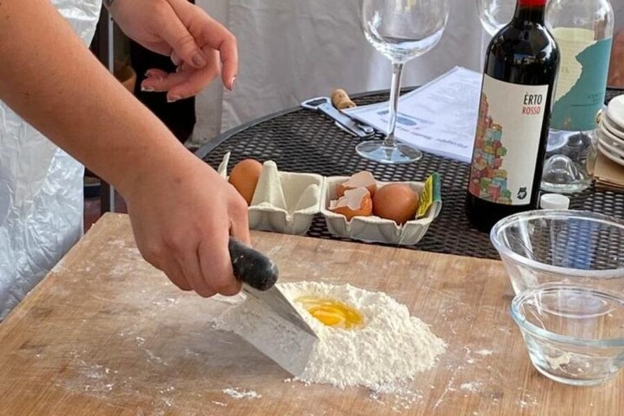 Genova: Homemade Pasta & Pesto Local Chef Class with Wine - Starting with Ligurian flavors