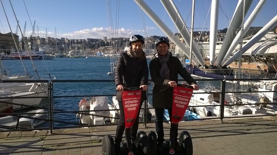 Genova: Segway Tour - Starting with a practice session