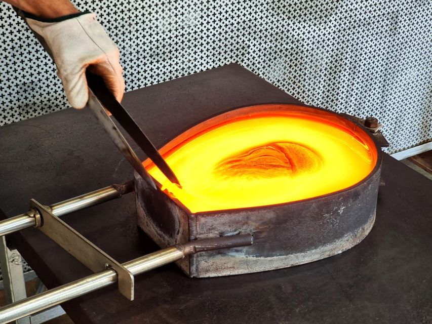 Glass Blowing Show Visit Murano Glass Factory & Showroom OMG - The 500-square-metre gallery after the show