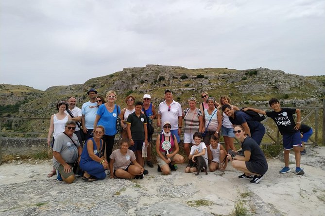 Guided Tour of Matera Sassi - Piazzetta Pascoli delivers the final view
