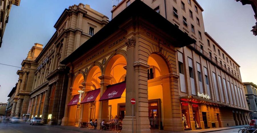Hard Rock Cafe Florence with Set Menu for Lunch or Dinner - A Hard Rock meal inside Florence’s former Gambrinus Cinema