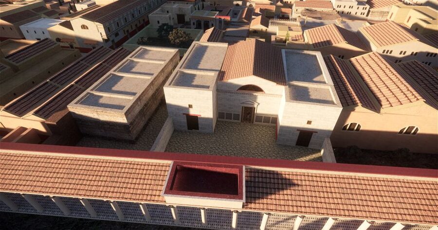 Herculaneum: 3D Walking Tour with Skip-the-Line Ticket - Houses, temples, and squares in 3D