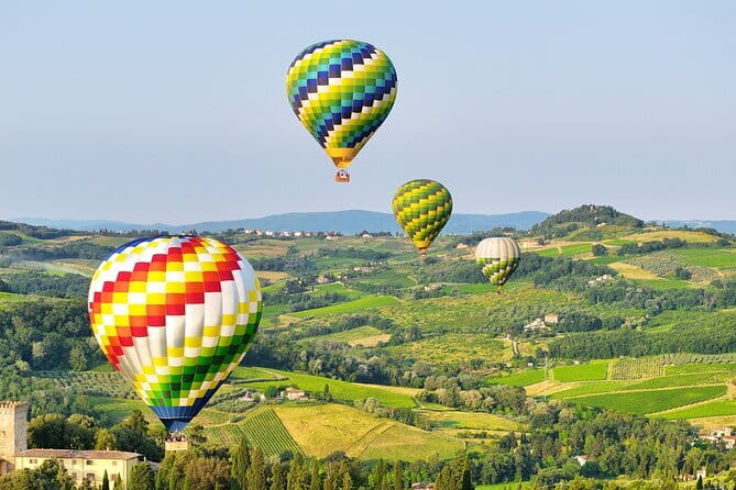Hot Air Balloon ride in Tuscany countryside from Chianti - Weather is the main uncertainty