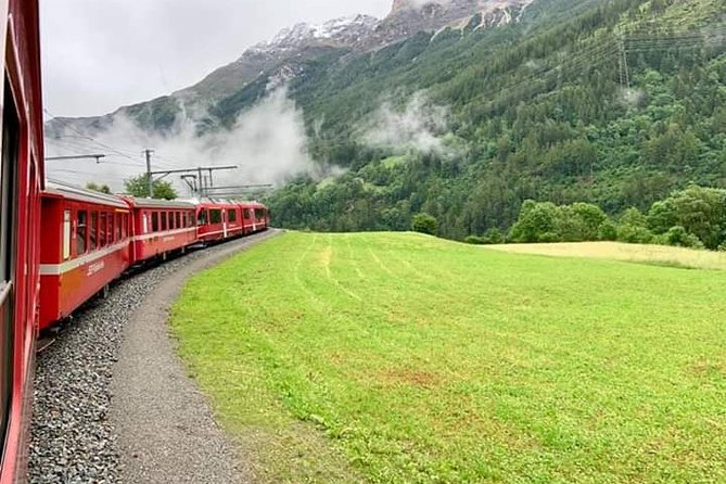 Intimate Small-Group Bernina UNESCO Scenic Train on Swiss Alps - Through the Valtellina valley by minibus