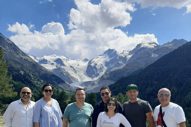 Intimate Small-Group Bernina UNESCO Scenic Train on Swiss Alps - A short visit to St. Moritz