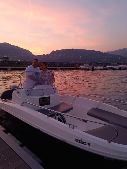 Lake Como: Motor Boat Rental - Practical details that affect your day