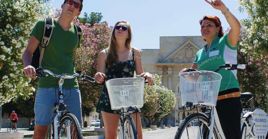 Lecce: City Highlights Guided Tour by Bike - Santa Croce and the exuberance of Baroque Lecce
